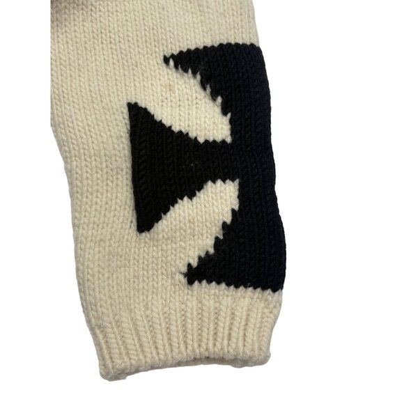 Enfants Riches Deprimes ERD “Apres Defile” Iron Cross Sweater in Cream - Picture 8 of 8